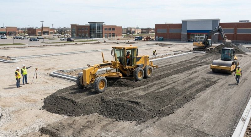 Parking Lot Gravel Repair in Davis County, UT