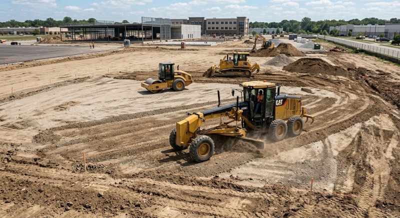 Parking Lot Leveling in Alpharetta, GA